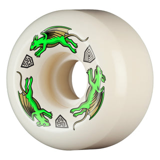 Powell Peralta Skateboard Wheels 56mm x 36mm Dragon Formula 88A AV6 Nano Rat Off White
