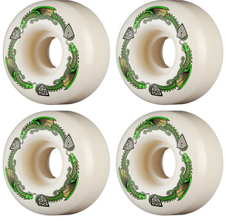 Powell Peralta Skateboard Wheels 52mm x 31mm Dragon Formula 88A V1 Shape Off White