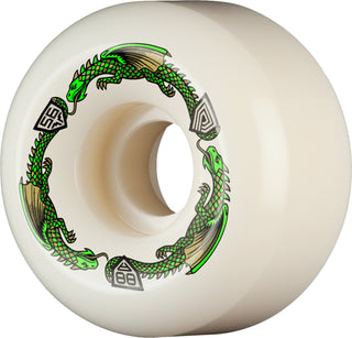 Powell Peralta Skateboard Wheels 56mm x 36mm Dragon Formula 88A V6 Shape Off White