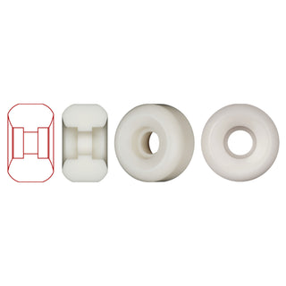 Powell Peralta Skateboard Wheels 52mm Dragon Formula Sidecut 93A White