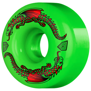 Powell Peralta Skateboard Wheels 52mm  x 31mm Dragon Formula 93A Green
