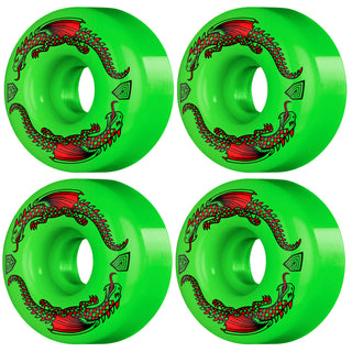 Powell Peralta Skateboard Wheels 52mm  x 31mm Dragon Formula 93A Green