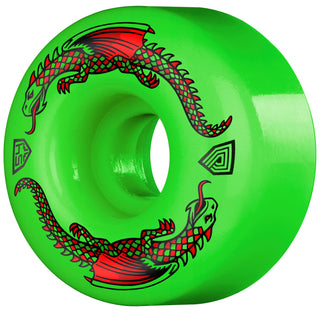 Powell Peralta Skateboard Wheels 54mm x 34mm Dragon Formula 93A Green