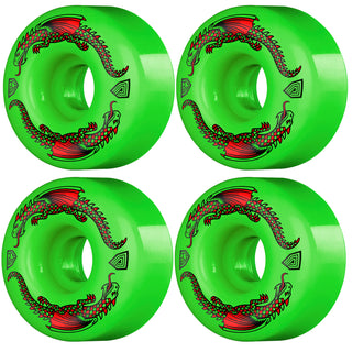 Powell Peralta Skateboard Wheels 54mm x 34mm Dragon Formula 93A Green