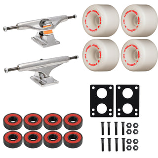 Independent Skateboard Trucks 159 (8.75")Powell Dragon Formula 60mm Rat Bones Package