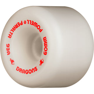 Independent Skateboard Trucks 169 (9.125") Powell Dragon Formula 60mm Rat Bones, Reds