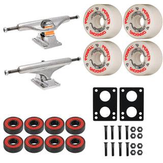 Independent Skateboard Trucks 169 (9.12")Powell Dragon Formula 64mm G-Bones Package