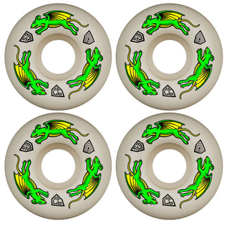 Powell Peralta Skateboard Wheels Dragon Formula Nano Rat V4 97A 53mm x 34mm