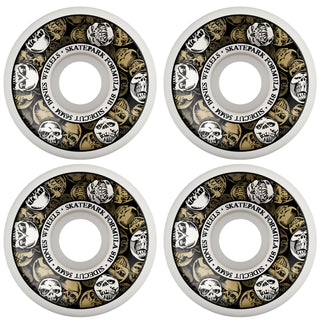 Bones Skateboard Wheels 56mm Skatepark Formula P5 Sidecuts 81B (101A) White