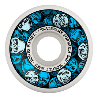 Bones Skateboard Wheels 56mm Skatepark Formula P5 Sidecuts 84B (104A) White