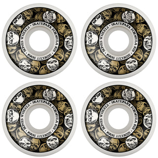 Bones Skateboard Wheels 58mm Skatepark Formula P5 Sidecuts 81B (101A) White