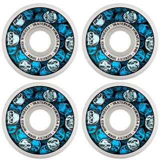 Bones Skateboard Wheels 58mm Skatepark Formula P5 Sidecuts 84B (104A) White