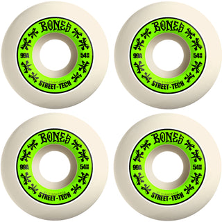 Bones Skateboard Wheels 54mm STF V1 Standard 99A White