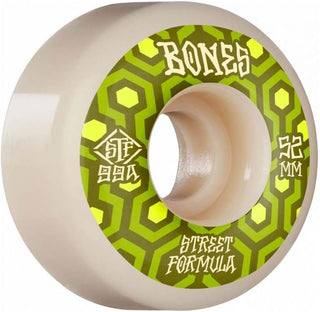 Bones Skateboard Wheels 52mm Retros V1 Standard STF 99A