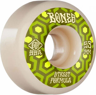 Bones Skateboard Wheels 53mm Retros V1 Standard STF 99A