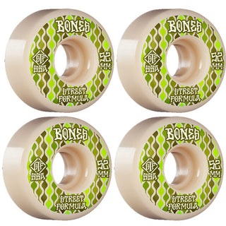 Bones Skateboard Wheels 52mm Retros V2 Locks STF 99A