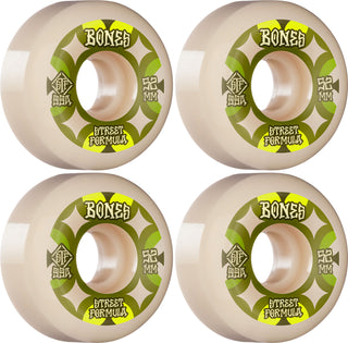 Bones Skateboard Wheels 52mm Retros V5 Sidecut STF 99A