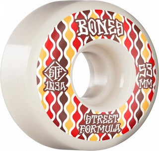 Bones Skateboard Wheels 53mm Retros V2 Locks STF 103A
