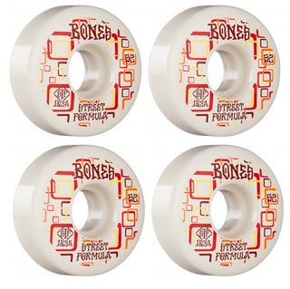 Bones Skateboard Wheels with Bronson Pro G3 Bearings STF 52mm 103A V3