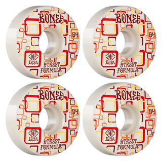 Bones Skateboard Wheels with Bronson Pro G3 Bearings STF 54mm 103A V3