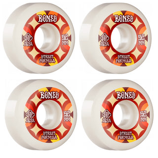 Bones Skateboard Wheels with Bronson Pro G3 Bearings STF 52mm 103A V5