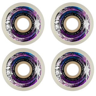 Bones Skateboard Wheels 54mm X-Formula 99A V6 Moon Beam White
