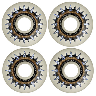 Bones Skateboard Wheels 56mm X-Formula 95A V5 Street Cleats