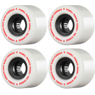Powell Peralta Wheels Snakes White 66mm 75A