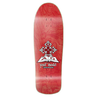 World Industries Skateboard Deck Jeff Hartsel Yout Model White 9.4375" x 30.5"