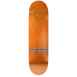 World Industries Skateboard Deck Scribble Orange 8.0" x 31.6"