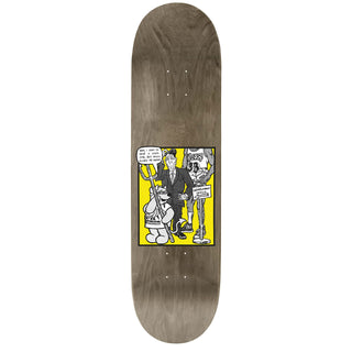 World Industries Skateboard Deck Steve Rocco III Brown 8.25" x 32"