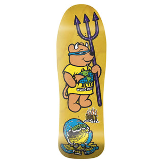 World Industries Skateboard Deck Steve Rocco III Yellow 9.75" x 31.5"