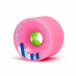 Orangatang Longboard Wheels Stimulus Pink 70mm 83A