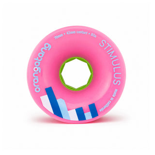 Orangatang Longboard Wheels Stimulus Pink 70mm 83A