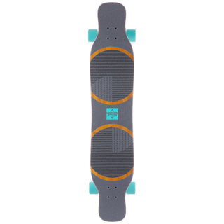 Dusters Longboard Wanderlust Teal/Purple Dancer 9.5" x 47"