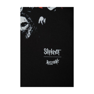 Welcome x Slipknot Longsleeve Shirt Masks Contrast Stitch Thermal Black/White