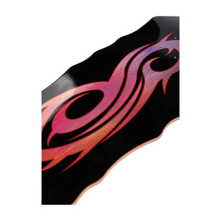 Welcome x Slipknot Skateboard Deck Tribal S On Widow Purple/Red Stain 10"