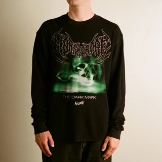 Welcome x Harry Potter Longsleeve Thermal Shirt Dark Mark Black