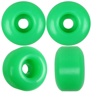 Skateboard Wheels Set 52mm x 32mm 99a Green US Made