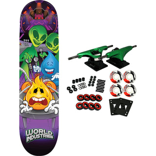 World Industries Skateboard Complete Flameboy Probed 8.25" x 31.75"