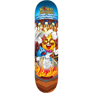 World Industies Skateboard Complete Cooked 8.3" Ft. Krux/Spitfire/Independent
