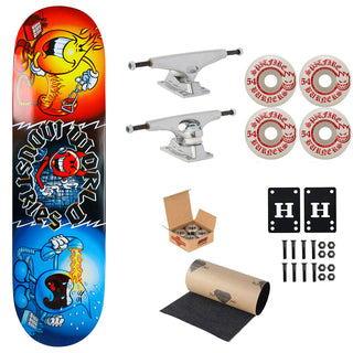 World Industries Premium Skateboard Complete Crank Call 8.25" Ft. Krux/Spitfire/Independent