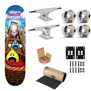 World Industries Skateboard Guillotine 8.25" Krux, Independent, Sml Upgrade