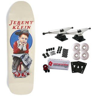 World Industries Skateboard Complete Jeremy Klein Black Eye Kid Slick 9.625" x 32.25"