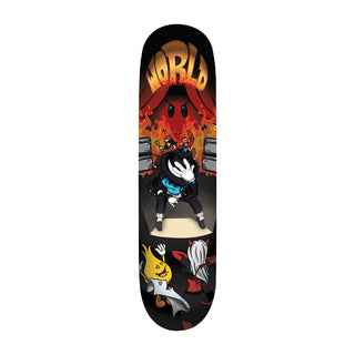 World Industries Skateboard Willy Jackson 8.5" Krux, Independent, Sml Upgrade