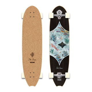 YOW Surfskate Cruiser Longboard Calmon 10" x 41"
