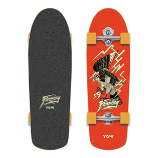 YOW Surfskate Cruiser Skateboard Fanning Falcon Performer 10.25" x 33.5"