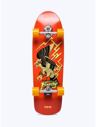YOW Surfskate Cruiser Skateboard Fanning Falcon Performer 10.25" x 33.5"