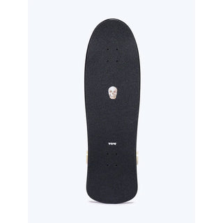 YOW Surfskate Cruiser Skateboard Skalle 10" x 34"