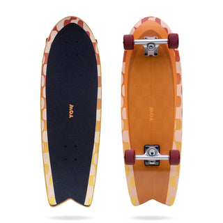 YOW Skateboard Surf Cruiser Complete La Costa 9.75" x 30"